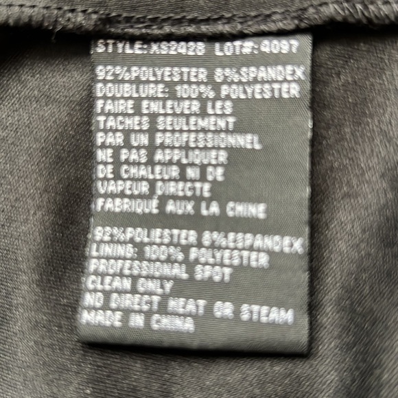 ⭐️ba Nites One Shoulder Beaded Jersey Dress With Ruching⭐️ - Picture 3 of 12